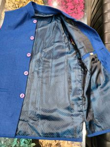 Men's Blue Nehru Jacket 🧔 like new condition 🌟🌟