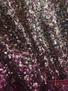 Sparkling Wine Golden Sequins One-Shoulder Dress