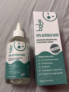 Bake 10% Glycolic Acid Toner