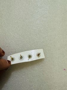 set of 2Sparkling Crystal Stud Earrings
