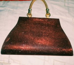 Maroon Party Wear Hand Bag