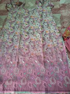 Embroidered Kurta Set with Dupatta