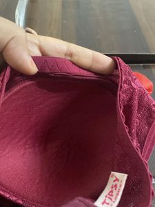 Burgundy Lace Lingerie Set