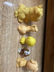 Cute Dog Figurines set of 5