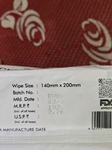 Evelance babys wipes