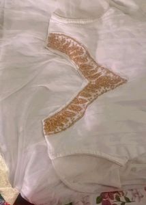 White Net Gown