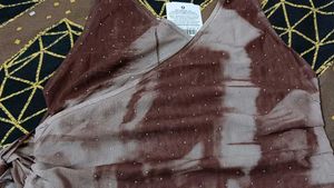 Stylish Brown Halter Neck Top
