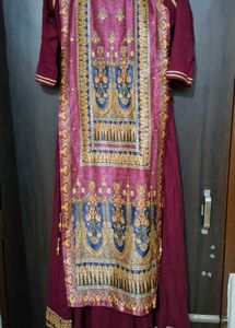 Elegant Embroidered Gown