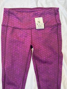 Branded Purple Fish Scale Active Wear