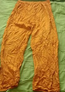 Yellow Kurtha  Pant And Shwall