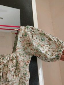 Floral Print Mini Dress