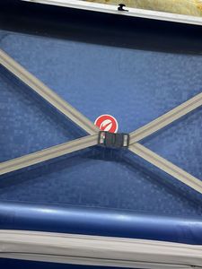 vintage VIP Hard-Case Blue Suitcase (22 Inch) - Un