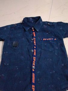 3 Blue Sport Shirt Combo Offer