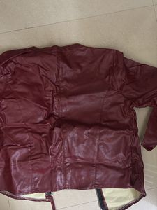 RED LEATHER JACKET