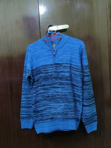 woollen sweater quater zip