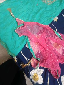 Peacock Embroidery suit