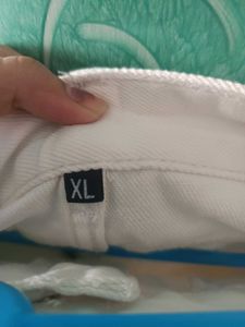 Off White Cargo Pant