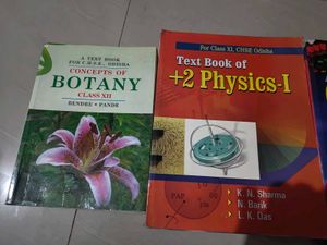 Textbooks: Chemistry and Mathematics botany