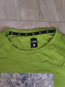 Lime Green Graphic T-Shirt
