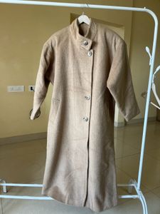 Elegant Wool Blend Overcoat