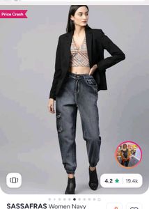 Stylish Women's Cargo Jeans