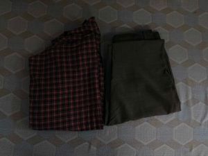 Men's Plaid Shirt and Khaki Pants offer