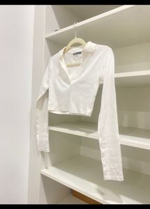Zara Ribbed Crop Top
