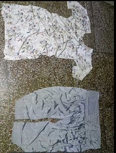 Floral Print Dress Material