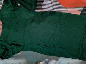 Dark Green Kurti
