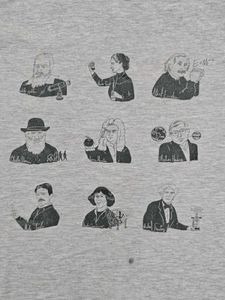 Gildan Famous Scientist Graphic Tshirt