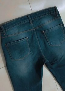 Navy-blue Denim Jeans👖