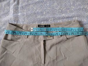 Classic Beige Straight Leg Trousers