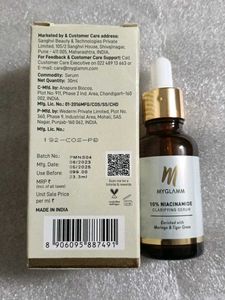 MyGlamm 10% Niacinamide Clarifying Serum