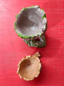 Baby Groot Clay Planter Set of 2