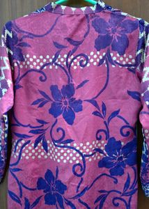 Woolen Printed Kurti