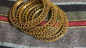 Premium Quality Golden Kada Bangals
