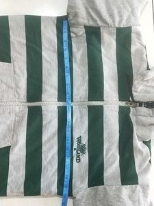Men Striped Hoodie