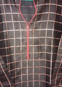 Black Straight Kurti