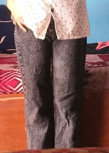 Stylish Acid Wash Denim Jeans