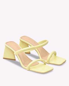 N. Chic Pastel Block Heel Mules