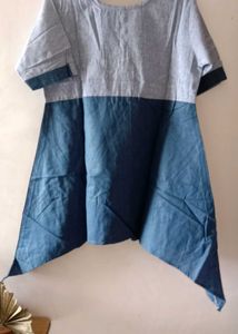 Women's Asymmetrical short Kurti/dress