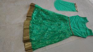 Sale Price80-90%off Green Colour Anarkali Dress..