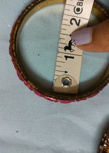4 Chudi &amp; Four Kada Combo Of Bangle