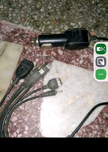 Car Charger with Adapters
