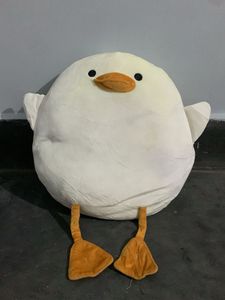 Cute Round White Duck Plush Toy