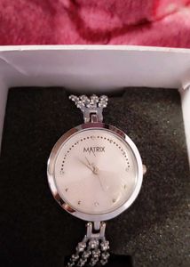 Matrix Women's Silver Watch
