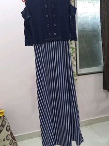 Striped Maxi Dress