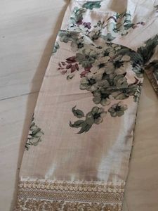 Floral Print Kurta