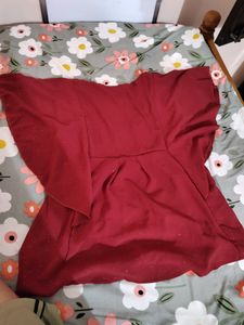 Red Kimono/Kaftan Style Top