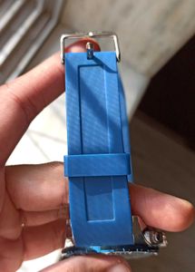 Stylish Blue Sports Watch For Men ⌚ (Rubber Strap)